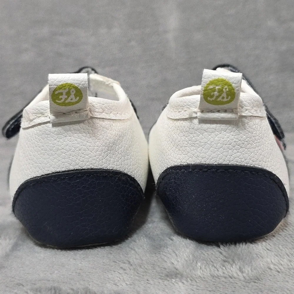 First Steps Baby Shoes 6-9‎ Months Red White Blue